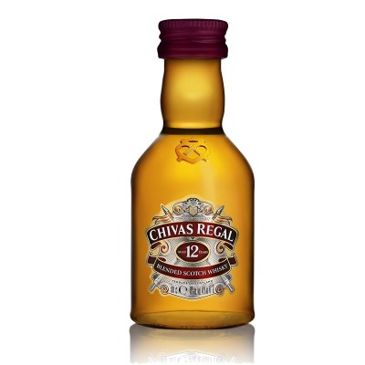 Chivas Regal 12 años Botella Miniatura de 5 cl