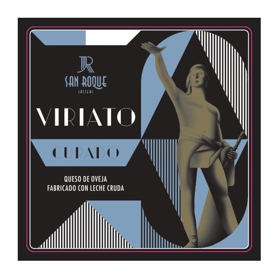 1/8 Queso de oveja CURADO Viriato Un Octavo 700g aprox.