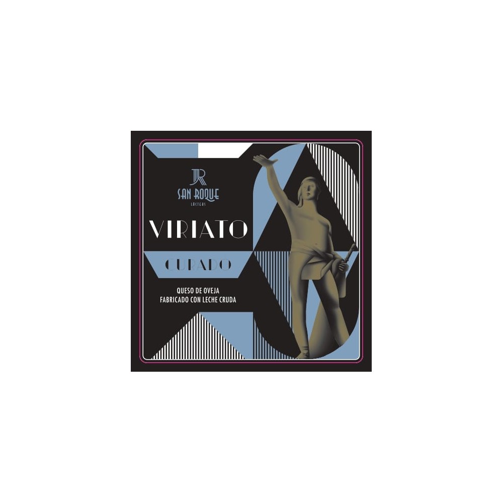 1/8 Queso de oveja CURADO Viriato Un Octavo 700g aprox.