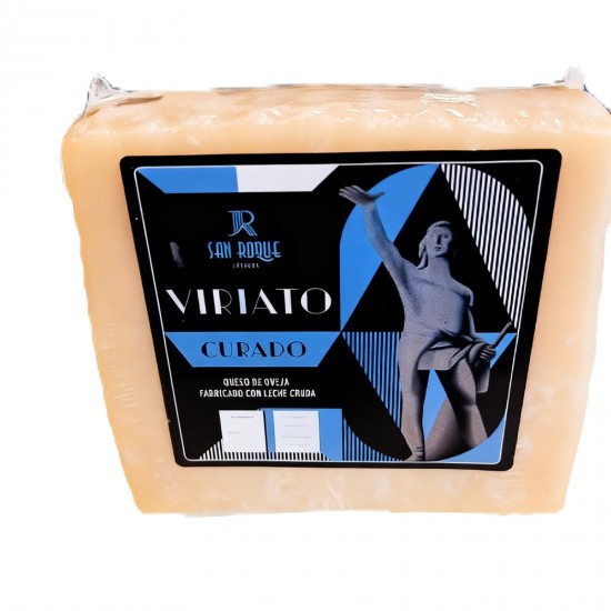 Queso Viriato curado
100% leche de oveja,