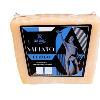 Queso Viriato curado
100% leche de oveja,