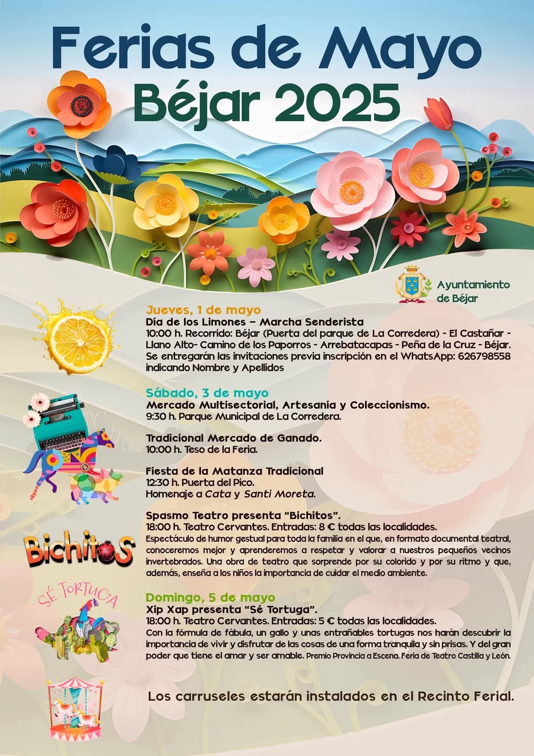 ¡Celebra el Día de los Limones y mucho más en Béjar!