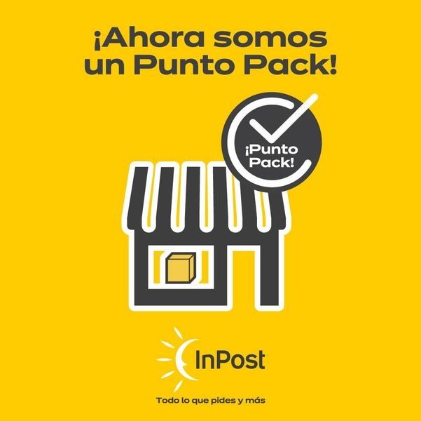 ¡Ahora somos Punto Pack de InPost !