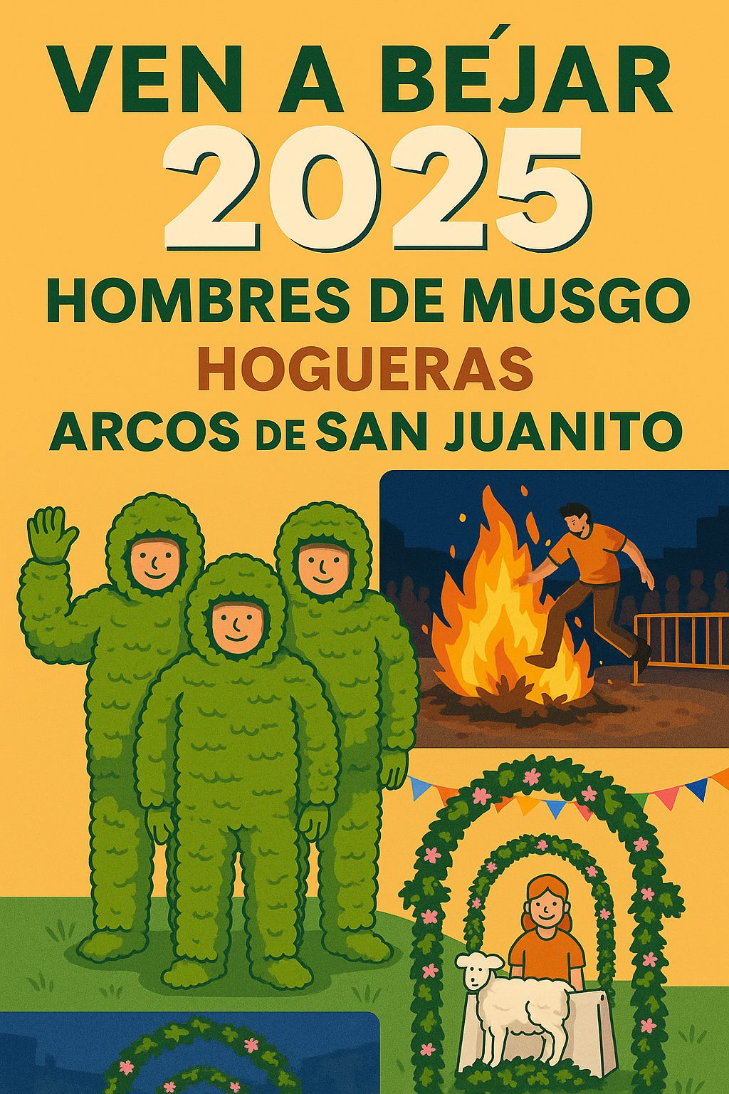 El Corpus Christi y las Hogueras de San Juanito 2025