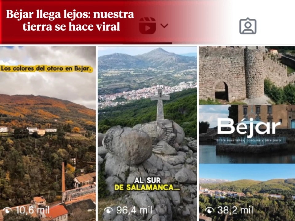 Béjar llega lejos: nuestra tierra se hace viral