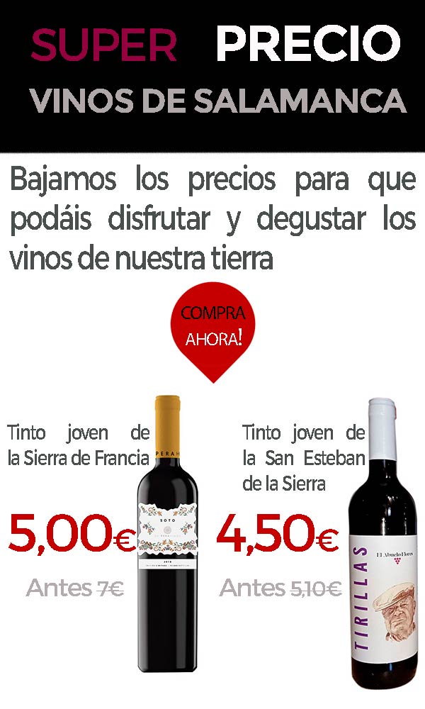Oferta vinos Jovenes de Salamanca
